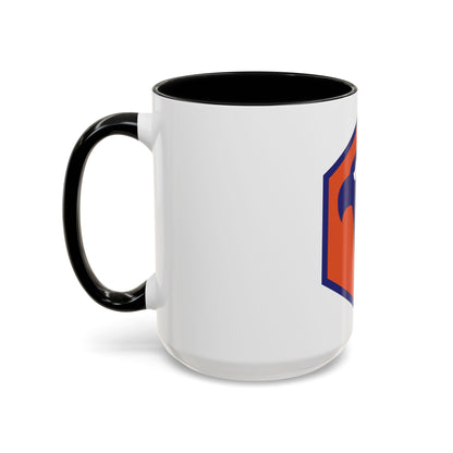 6 Signal Command (U.S. Army) Accent Coffee Mug