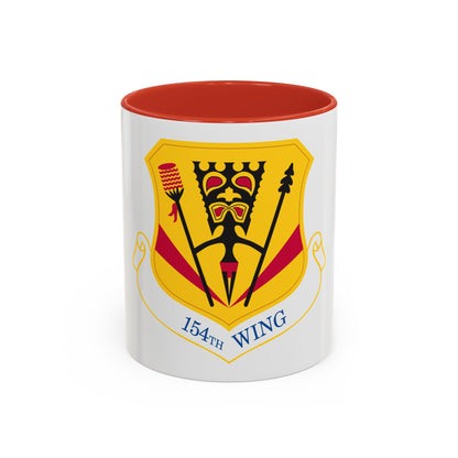 154th Wing (U.S. Air Force) Accent Coffee Mug