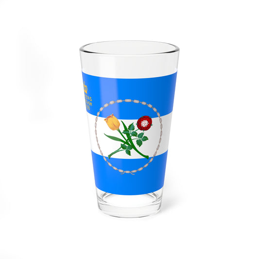 Flag of Queens New York (United States) Pint Glass 16oz