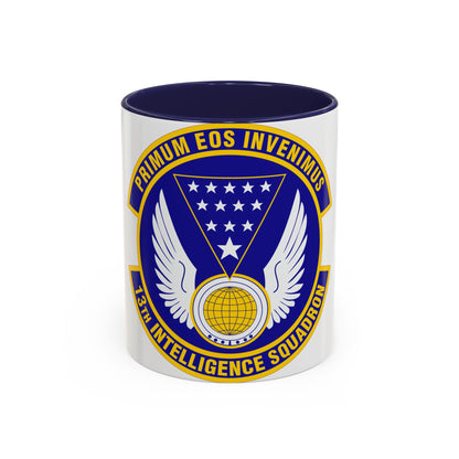 13 Intelligence Squadron ACC (U.S. Air Force) Accent Coffee Mug