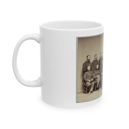 Brvt. Maj. General Wm. T. Ward And Staff (U.S. Civil War) White Coffee Mug