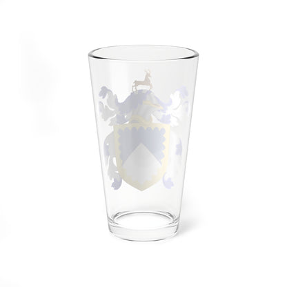 Coat of Arms of William Ellery (United States) (Coat of Arms) Pint Glass 16oz