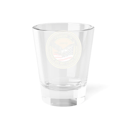 Verre à liqueur de 1,5 oz sur la sécurité et la sûreté des ordonnances navales (US Navy)