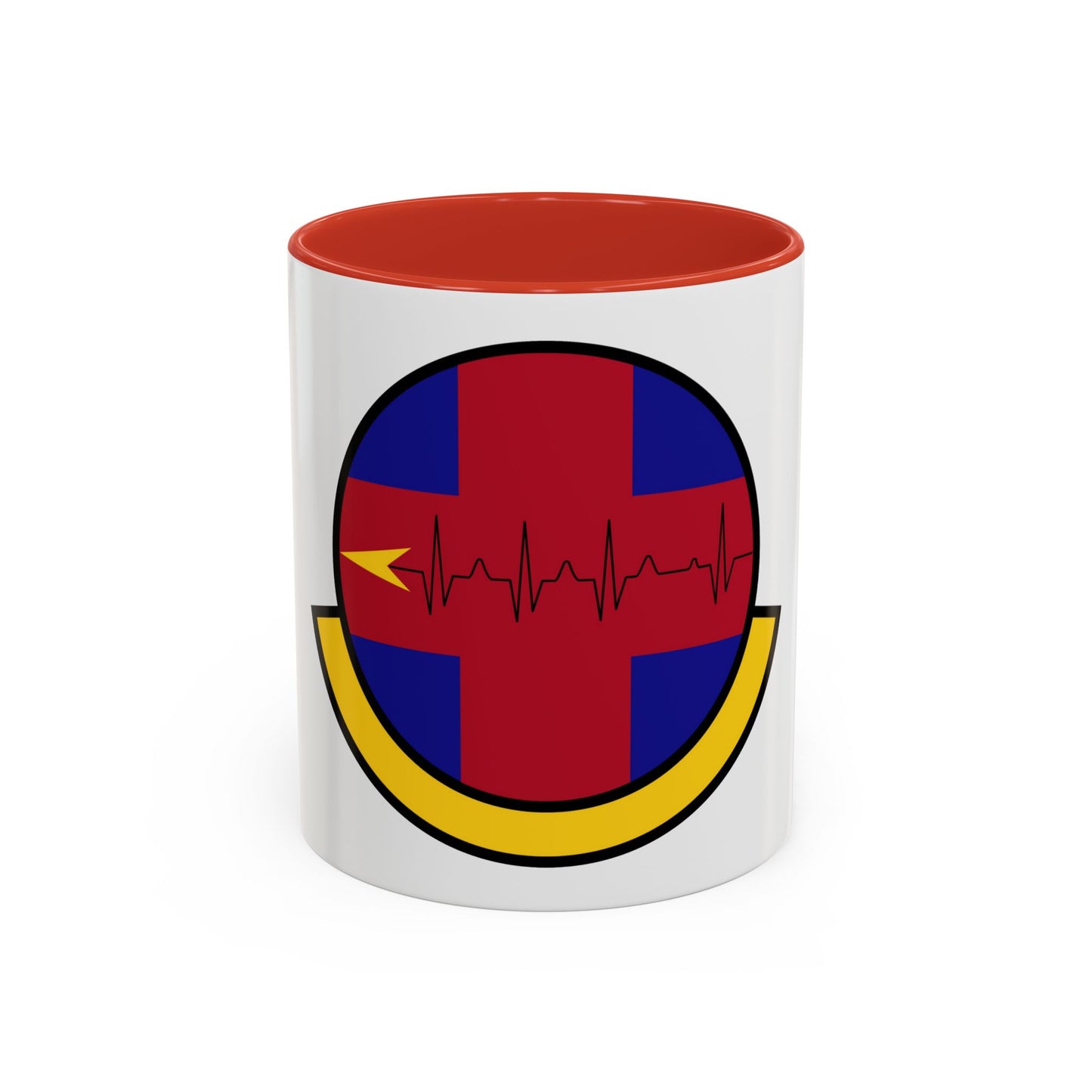 375 Healthcare Operations Squadron AMC (U.S. Air Force) Accent Coffee Mug