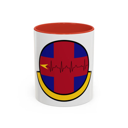 375 Healthcare Operations Squadron AMC (U.S. Air Force) Accent Coffee Mug