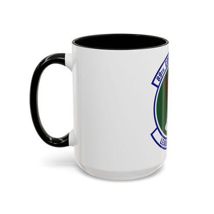 89th Contracting Squadron (U.S. Air Force) Accent Coffee Mug
