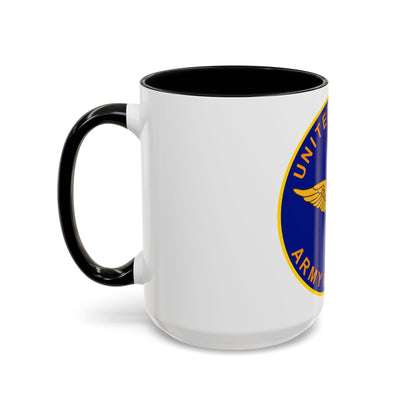 United States Aviation Branch (U.S. Army) Accent Coffee Mug