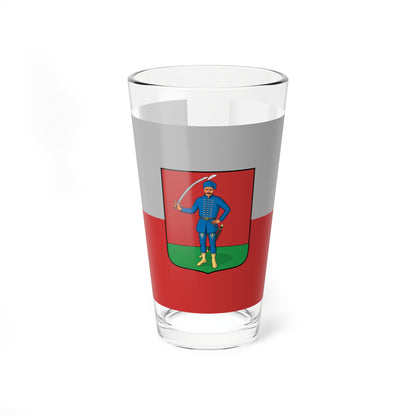 Flag of Bo (Hungary) Pint Glass 16oz