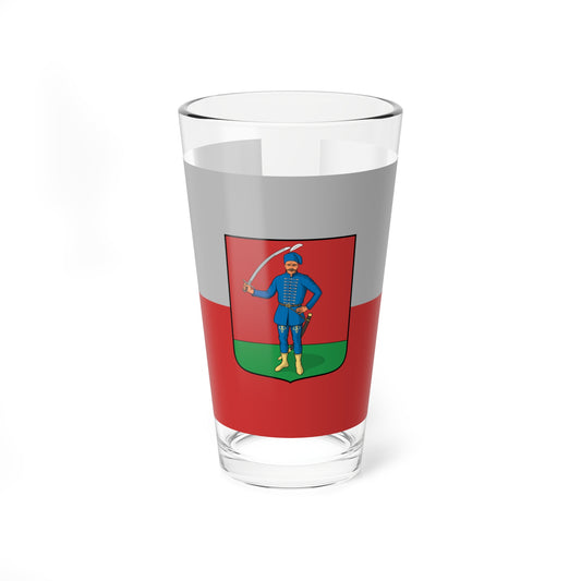 Flag of Bo (Hungary) Pint Glass 16oz