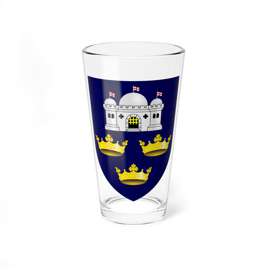 University of East Anglia arms (United Kingdom) (Coat of Arms) Pint Glass 16oz