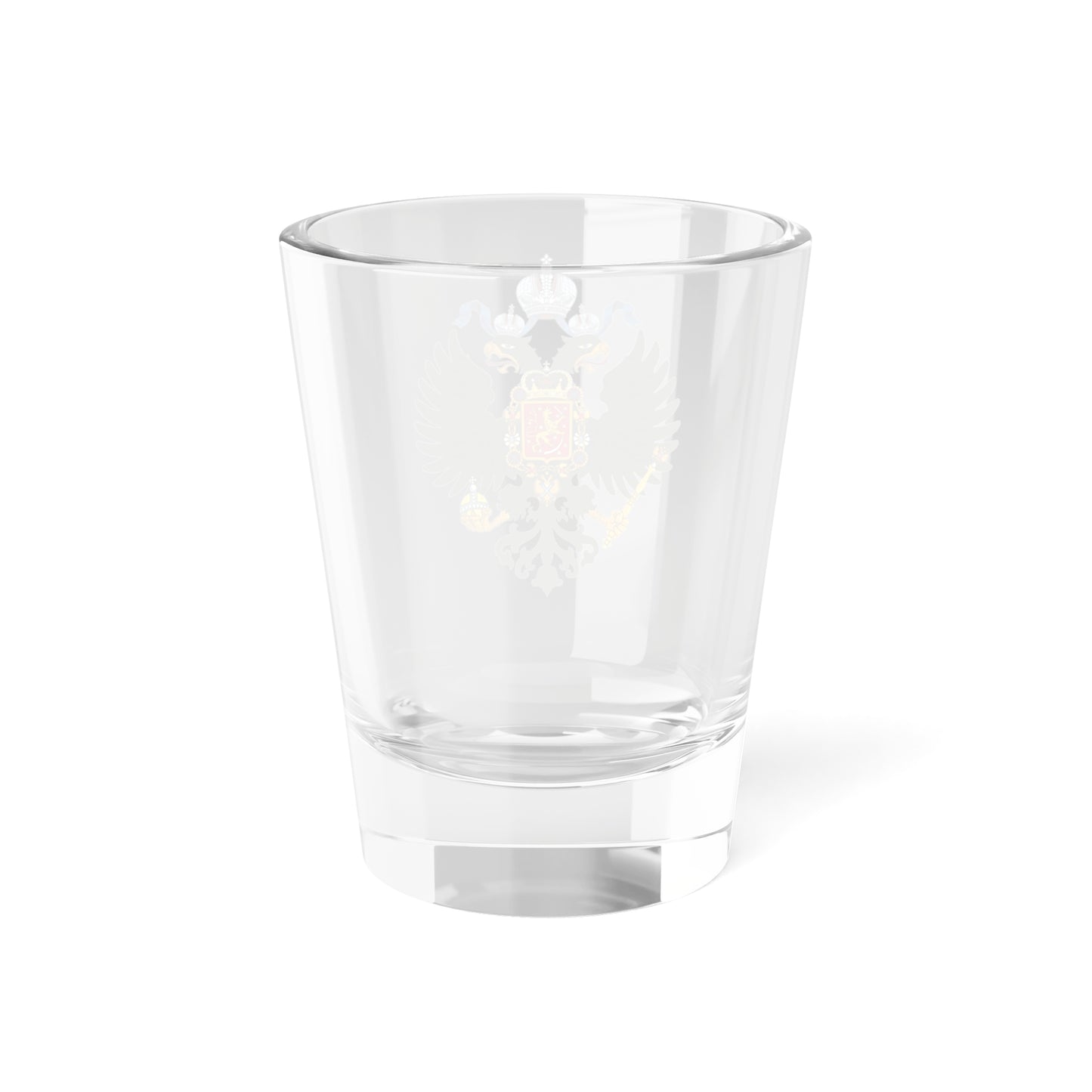 Coat of Arms of Grand Duchy of Finland-holding sabre (Russia) (Coat of Arms) Shot Glass 1.5oz