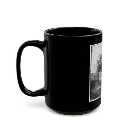 Captain Worrall's Quarters At Cedar Level, Va. (U.S. Civil War) Black Coffee Mug