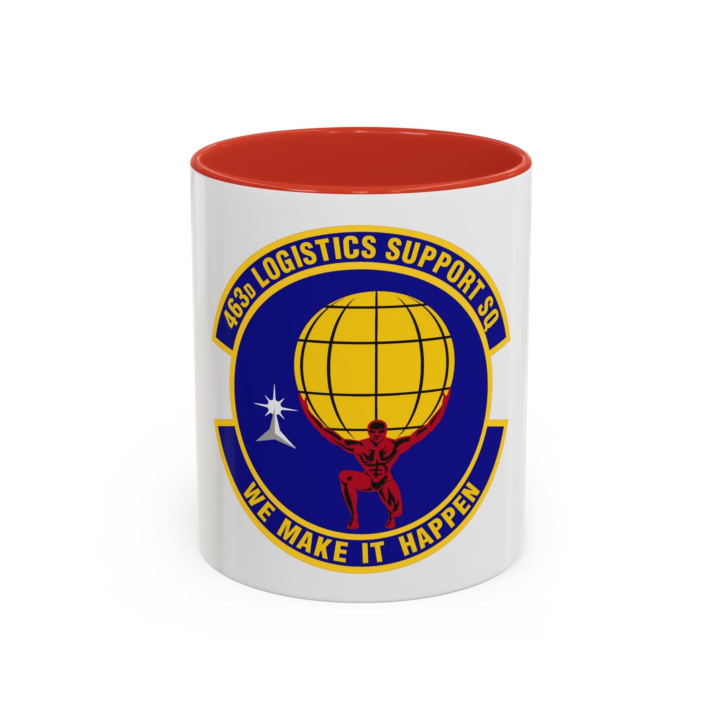 463d Logistics Support Squadron (U.S. Air Force) Accent Coffee Mug