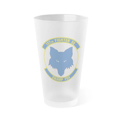 157 Fighter Squadron (U.S. Air Force) Frosted Pint Glass 16oz-16oz-Frosted-Go Mug Yourself