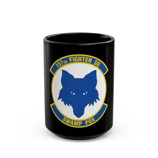 157 Fighter Squadron (U.S. Air Force) Black Coffee Mug 15oz - Go Mug Yourself