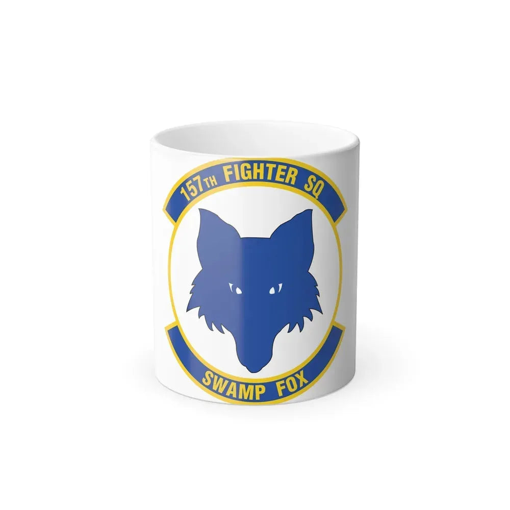 157 Fighter Squadron (U.S. Air Force) Color Changing Coffee Mug 11oz - Go Mug Yourself