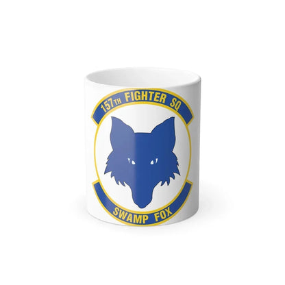 157 Fighter Squadron (U.S. Air Force) Color Changing Coffee Mug 11oz - Go Mug Yourself
