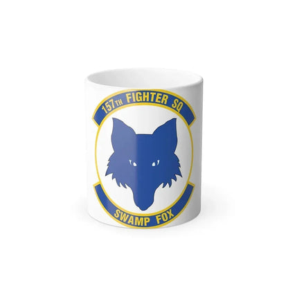 157 Fighter Squadron (U.S. Air Force) Color Changing Coffee Mug 11oz - Go Mug Yourself