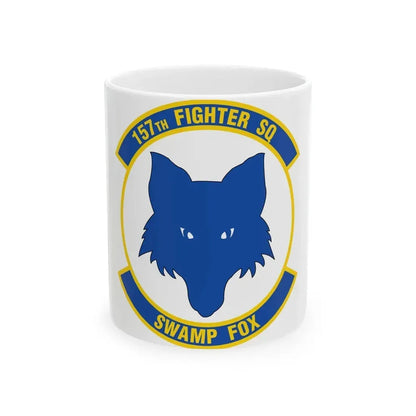 157 Fighter Squadron (U.S. Air Force) White Coffee Mug 11oz - Go Mug Yourself