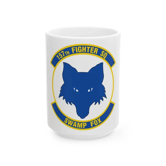157 Fighter Squadron (U.S. Air Force) White Coffee Mug 15oz - Go Mug Yourself
