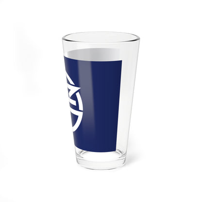 Flag of Urasoe Okinawa (Japan) Pint Glass 16oz