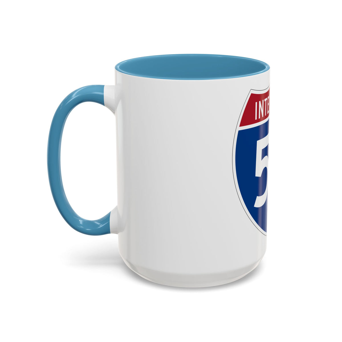 Interstate 57 (U.S. Highways) Accent Coffee Mug