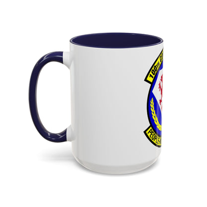 100 Comptroller Squadron USAFE (U.S. Air Force) Accent Coffee Mug