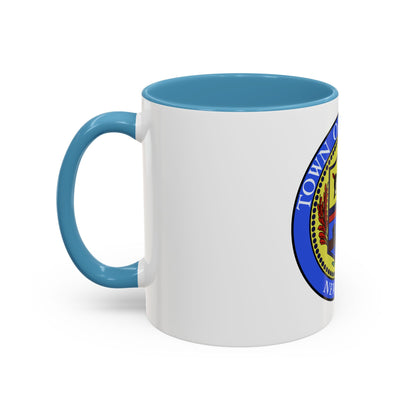 Seal of town of Colonie - Accent Coffee Mug