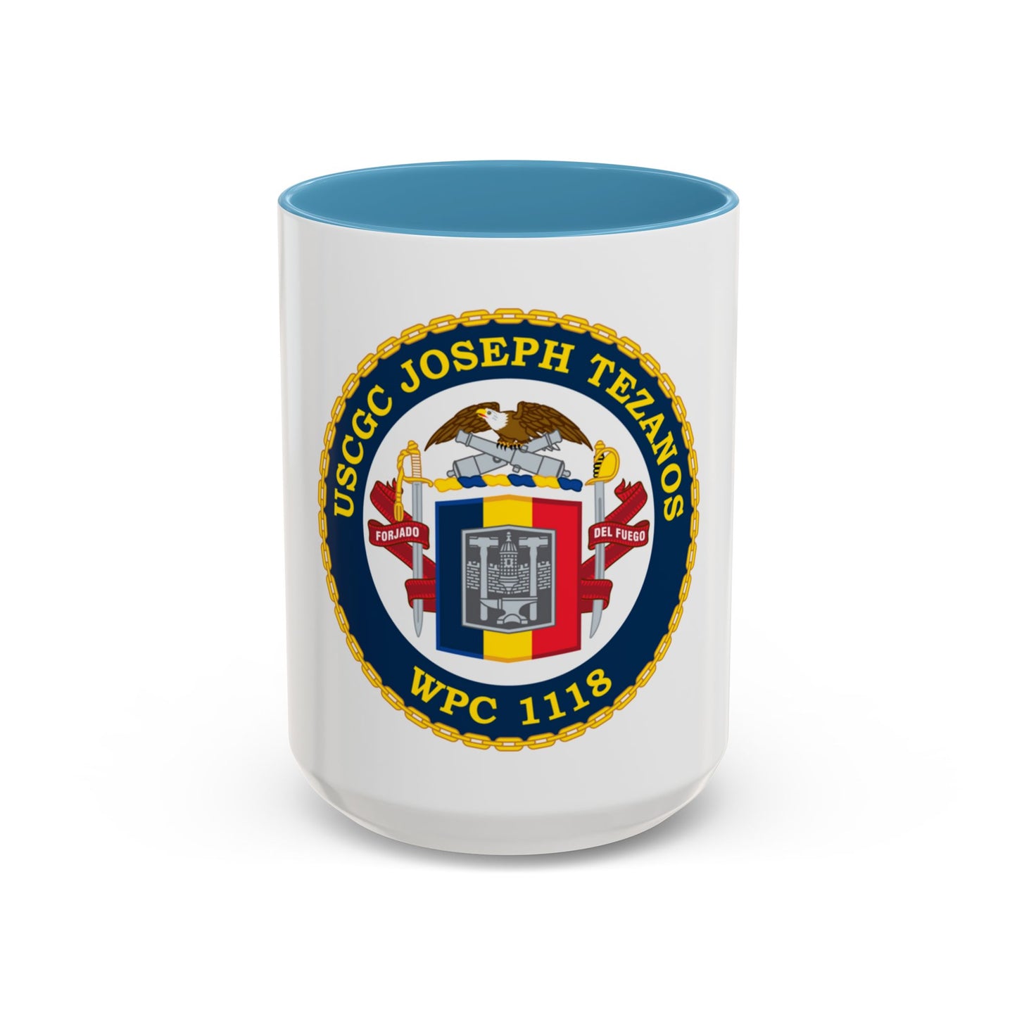 USCG Joseph Tezanos WPC 1118 (U.S. Coast Guard) Accent Coffee Mug