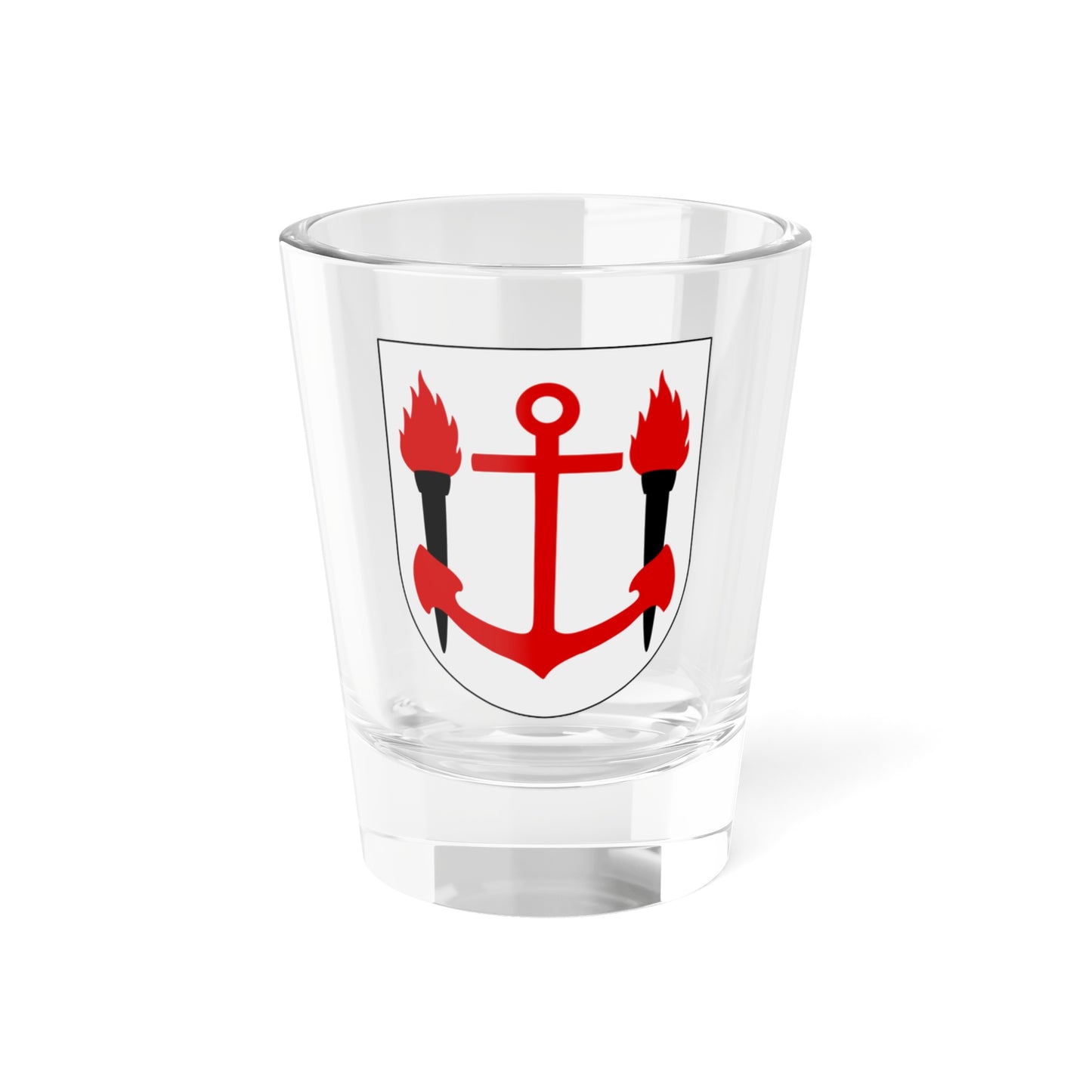 Höganäs vapen (Sweden) (Coat of Arms) Shot Glass 1.5oz