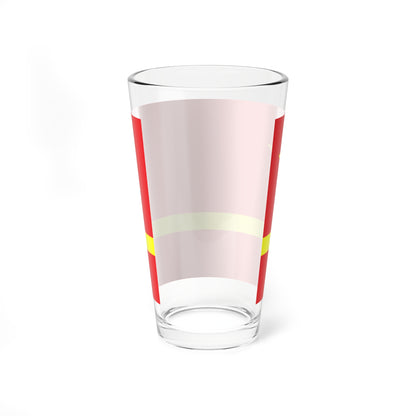 Mao Zedongs proposal for the PRC flag (China) Pint Glass 16oz