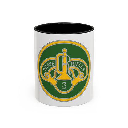 3 Cavalry Regiment 3 (U.S. Army) Accent Coffee Mug