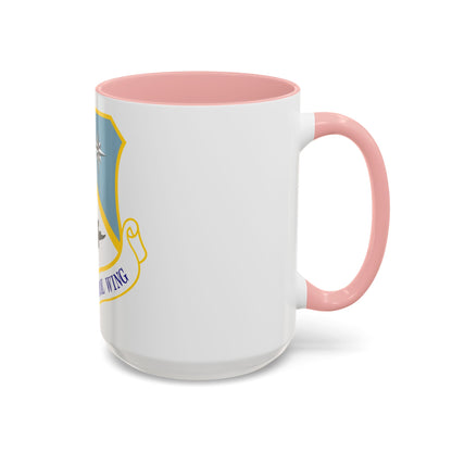 552d Air Control Wing (U.S. Air Force) Accent Coffee Mug