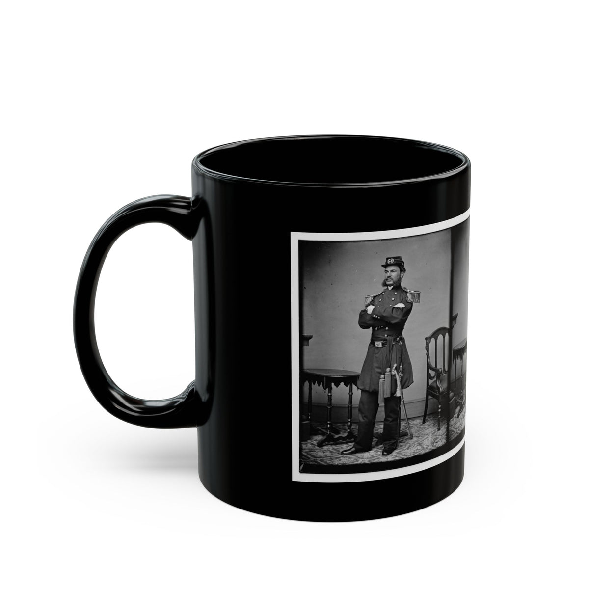 A.T.A.Torbert (U.S. Civil War) Black Coffee Mug