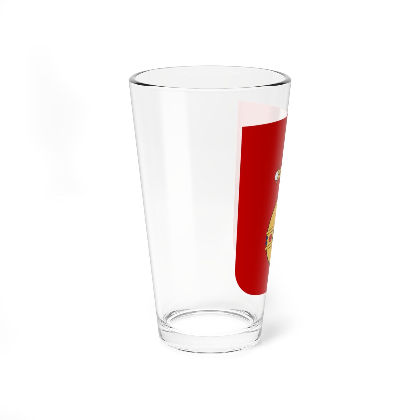 Uppsala län vapen b (Sweden) (Coat of Arms) Pint Glass 16oz