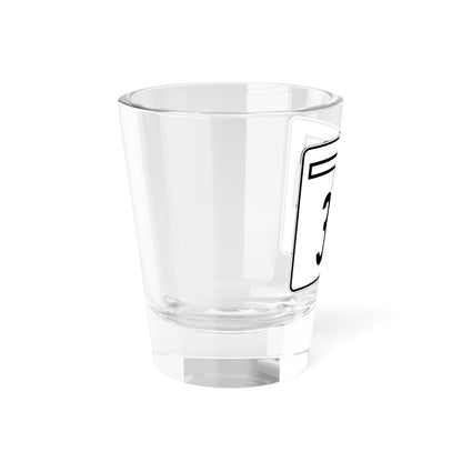Oklahoma State Highway 34C (Oklahoma) (Road Sign) Shot Glass 1.5oz