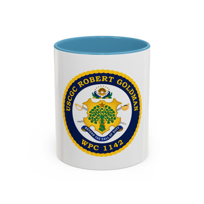 USCGC Robert Goldman WPC 1142 (U.S. Coast Guard) Accent Coffee Mug