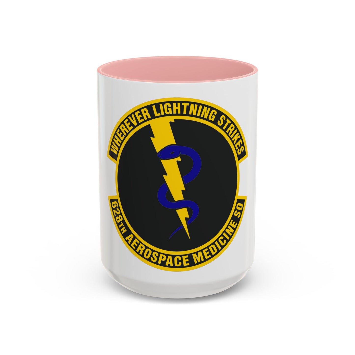 628th Aerospace Medicine Squadron (U.S. Air Force) Accent Coffee Mug