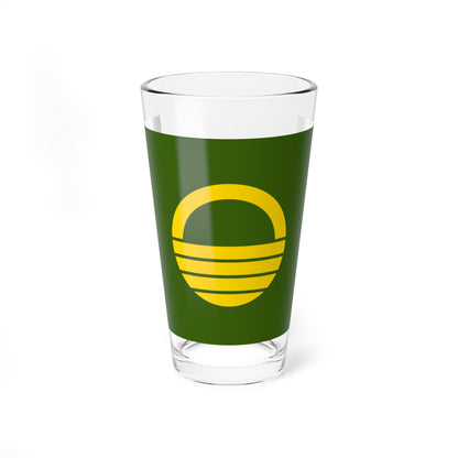 Flag of Ashiya Hyogo (Japan) Pint Glass 16oz
