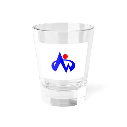Flag of Minamishimabara Nagasaki (Japan) Shot Glass 1.5oz