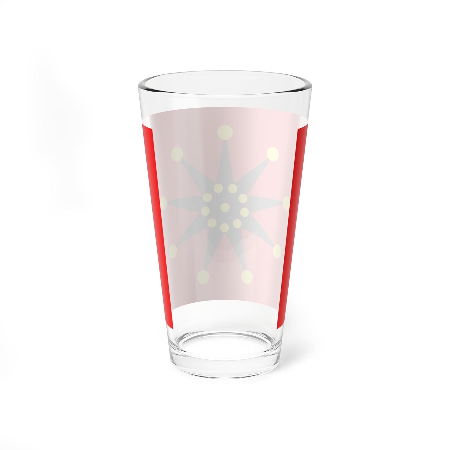 Chinese-army Wuhan flag 1911-1928 19 dots (China) Pint Glass 16oz