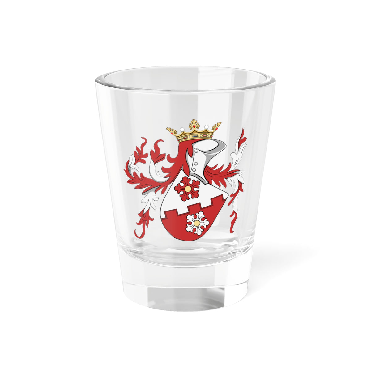 Coa Hungary Town Magyarszecsőd big (Hungary) (Coat of Arms) Shot Glass 1.5oz