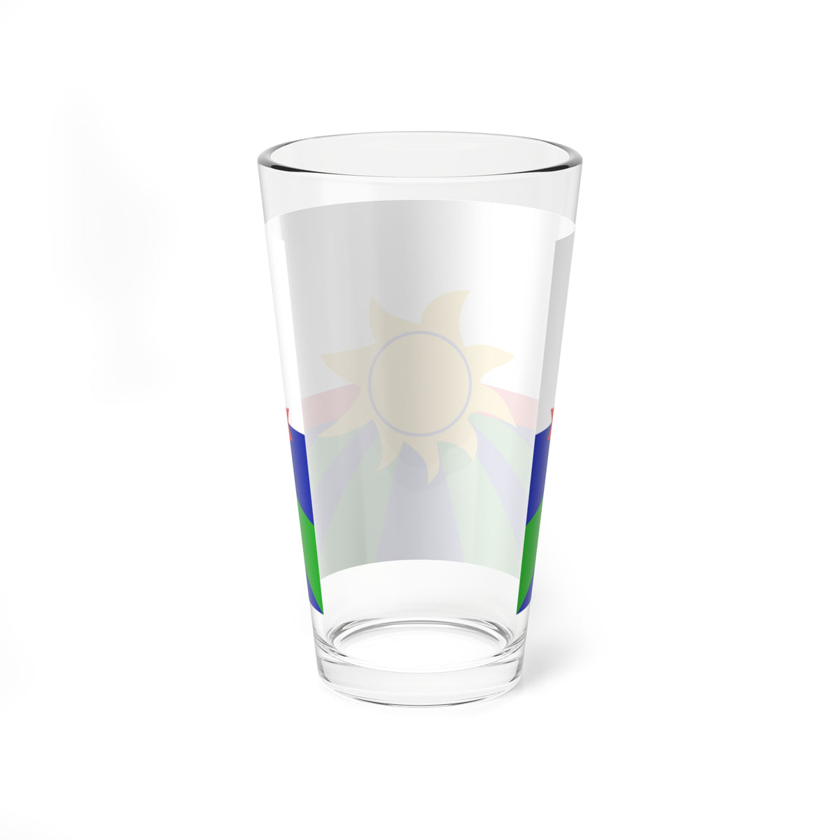 Bandera del Municipio Esteller (Venezuela) Pint Glass 16oz