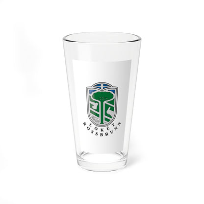 Flag of Lokut vertical (Hungary) Pint Glass 16oz