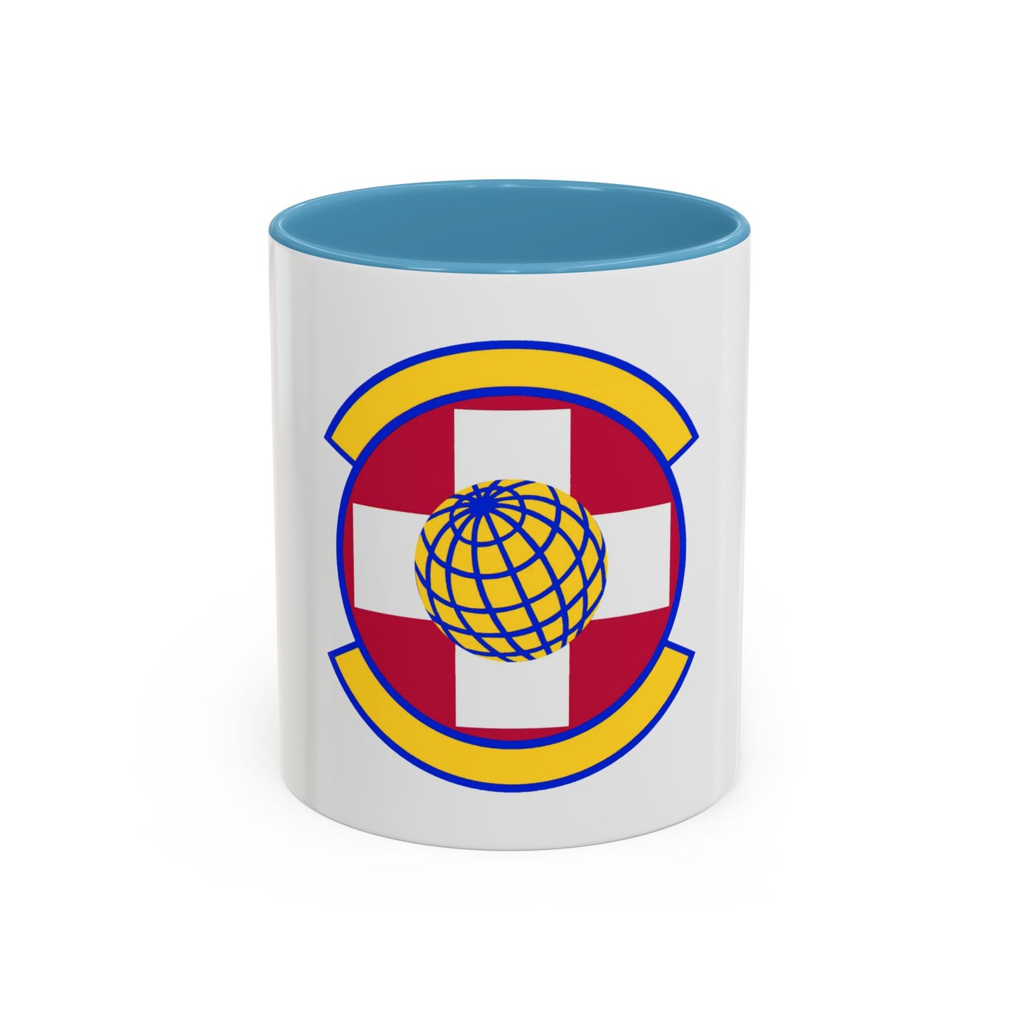 49 Healthcare Operations Squadron AETC (U.S. Air Force) Accent Coffee Mug