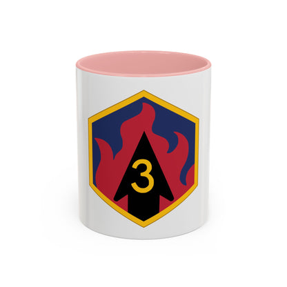 3rd Chemical Brigade (U.S. Army) Accent Coffee Mug
