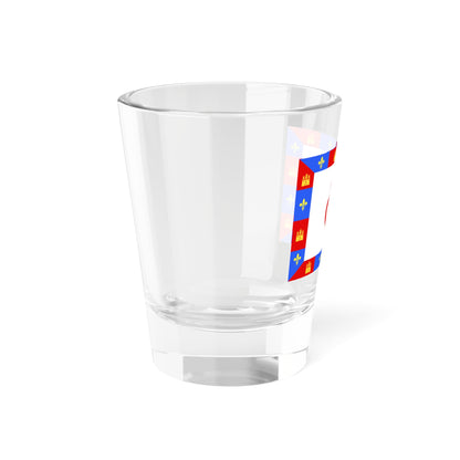 Traditional flag of Vendee (France) Shot Glass 1.5oz