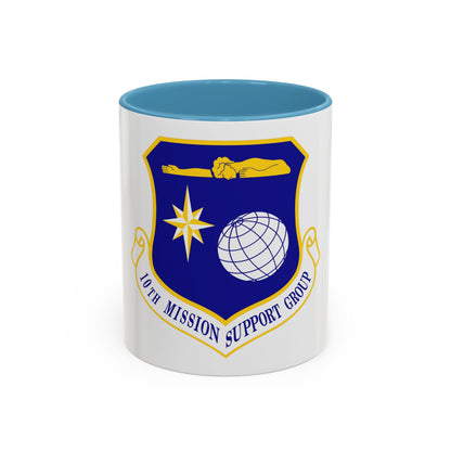 10th Mission Support Group (U.S. Air Force) Accent Coffee Mug