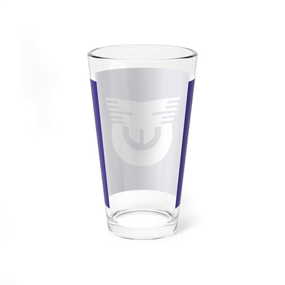 Flag of Nishihara Okinawa (Japan) Pint Glass 16oz