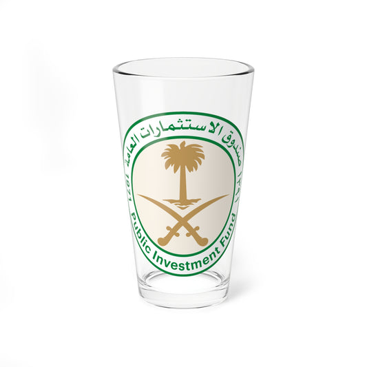 Green-ringed circular seal with a gold palm tree above crossed swords, framed by Arabic and English ring text.